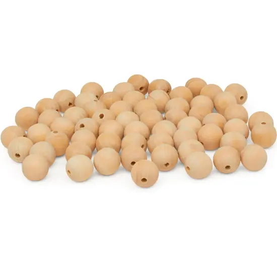 Unfinished Wooden Ball Beads, Multiple Sizes | Woodpeckers {1}