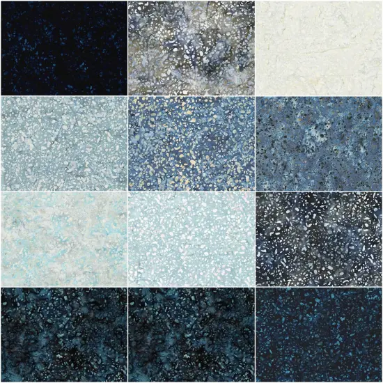 Expressions Batiks Elementals Fat Quarter Bundle in Terrazzo E by Riley Blake Designs for Riley Blake (FQ-21801E-12) {2}