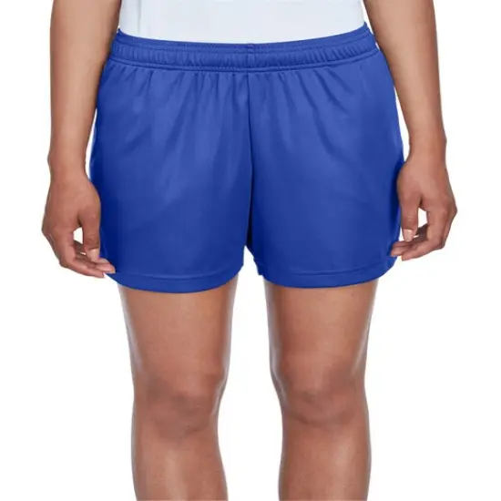 Team 365&reg; Ladies' Zone Performance Short SPORT RED {3}