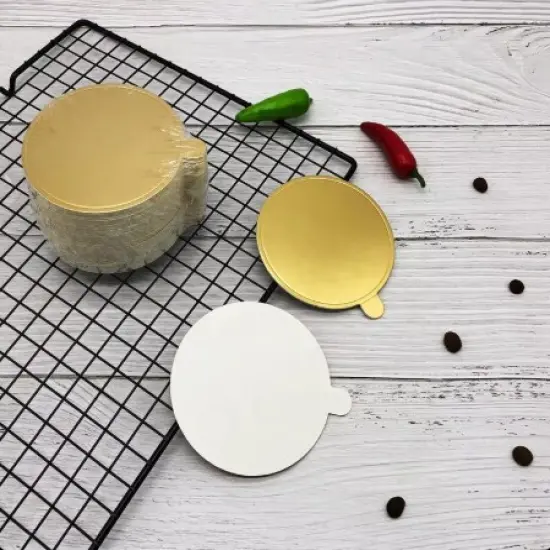 ROUND Dessert Boards 50 Ct {3}