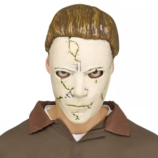 Halloween Michael Myers Adult Costume Memory-Flex Mask | One Size {1}