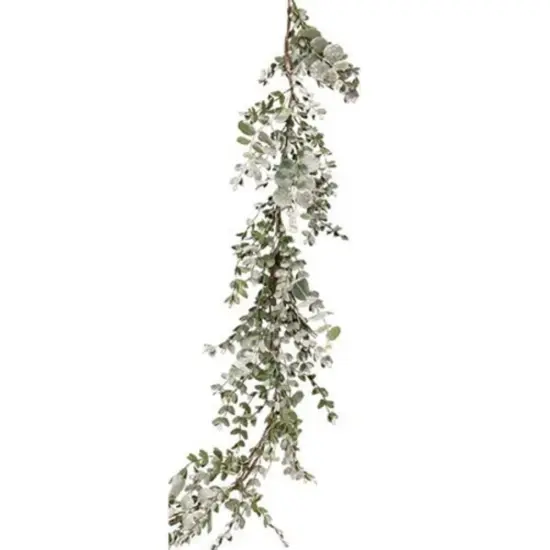 Snowy Eucalyptus Garland 5ft {1}