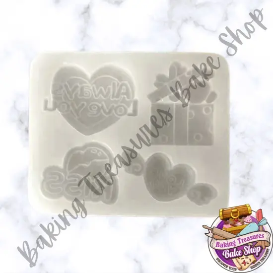 Valentine's Hearts, Gift and Kiss {2}