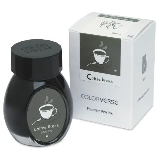 Colorverse Joy in the Ordinary Fountain Pen Ink - 79 Coffee Break, 30 ml {1}