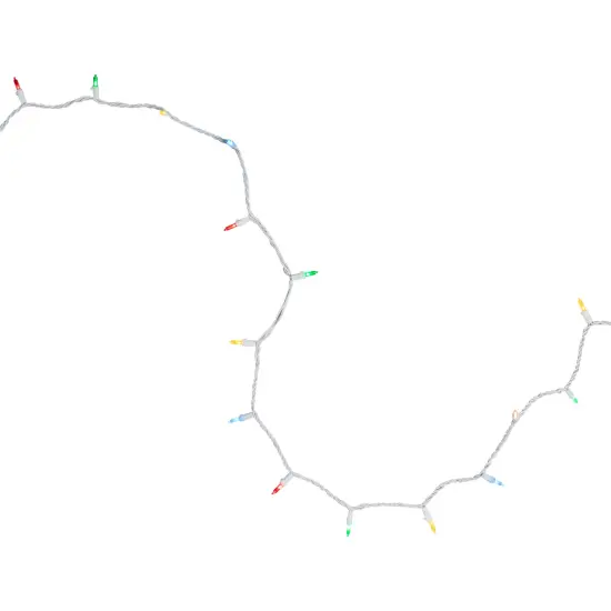 Northlight LED Mini Christmas Lights - Multi-Color - 11.25' White Wire - 35ct {5}