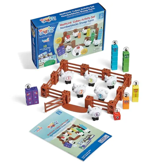 MathLink&reg; Cubes Activity Set Numberblocks&reg; Sheep Farm {1}