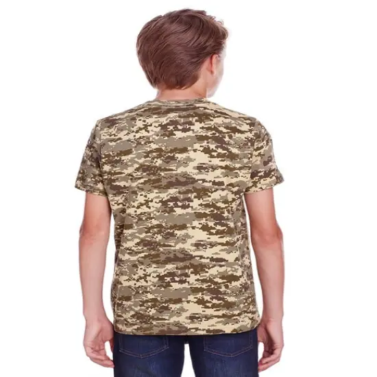 Code Five&reg; Youth Camo T-Shirt SAND DIGITAL {3}