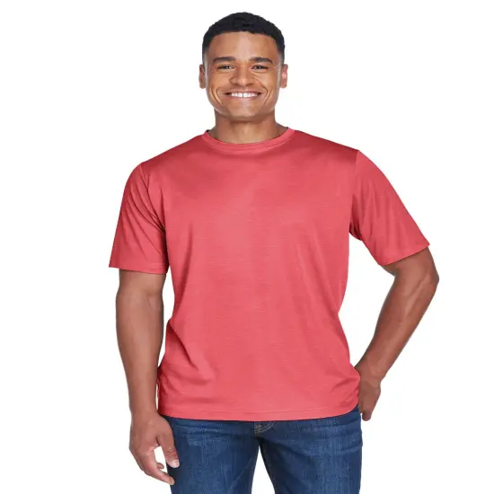 Team 365&reg; Men's Sonic Heather Performance T-Shirt SP RED HEATHER {1}