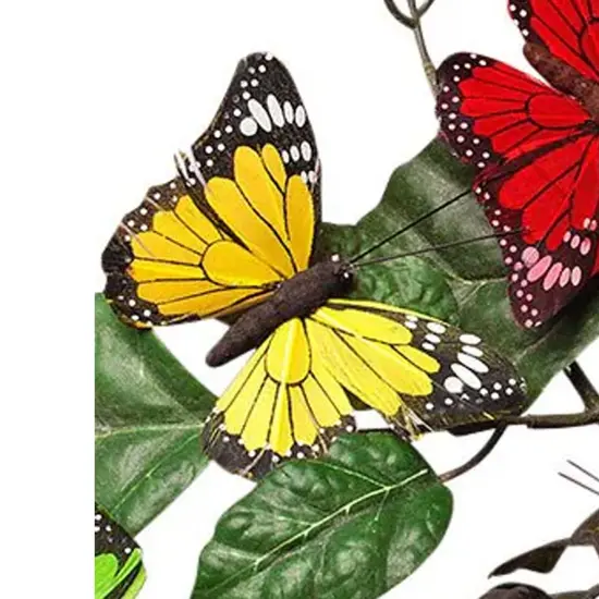 Delightful Tiny Butterflies Assorted Colors 3-1/4" 12 Each Package {3}