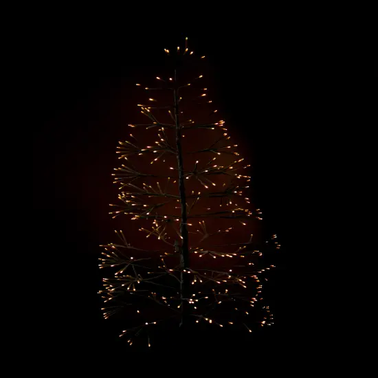 6FT Decorative LED Tree Light with 420 White LEDs &ndash; Outdoor Warm white {4}