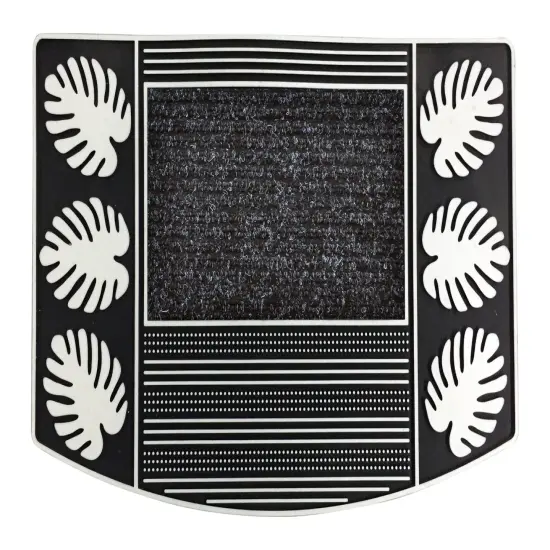 18''x28'' Palm Door Mat - 2 Colors! Silver {1}