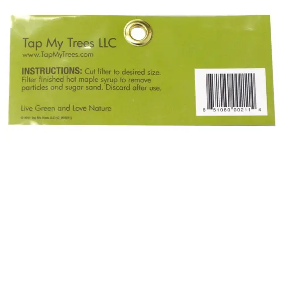 Roth Sugarbush Maple Sugaring Filter Sheets for Making Maple Syrup {4}