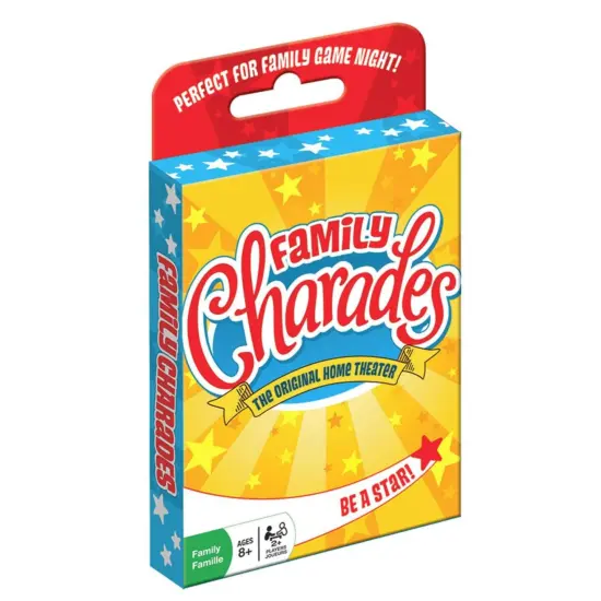 Outset Media Family Charades The Original Home Theater with over 300Card Games {5}