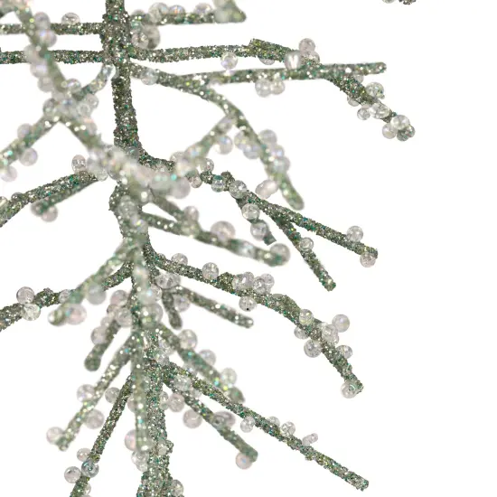 Northlight 3-D Glittered Wire Pine Cone Christmas Ornament - 4.75" - Green {6}