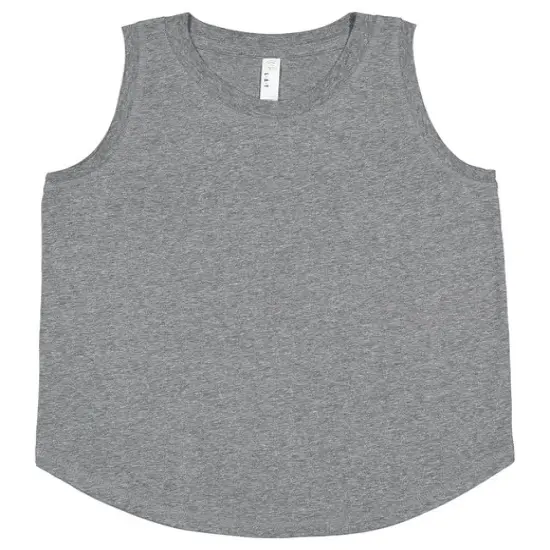 LAT&reg; Girls' Relaxed Tank GRAPHITE HEATHER {1}