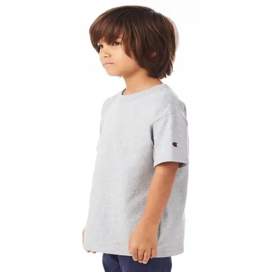 Champion&reg; Youth Short-Sleeve T-Shirt LIGHT STEEL {6}