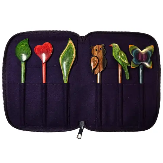 My Two Ladies | Shawl Pin Set | 6 Pieces | w/custom case {2}