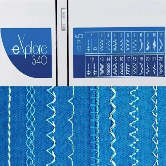 Elna eXplore 340 Mechanical Sewing Machine {3}