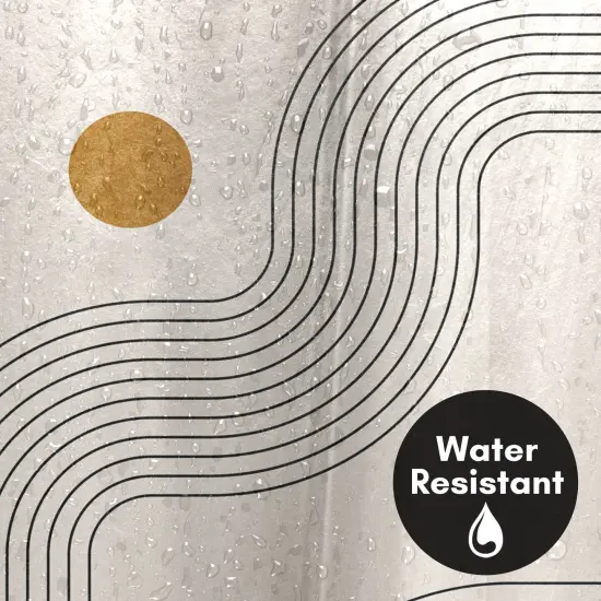 Americanflat 71" x 74" Shower Curtain, Boho Geometric Lines Part 3 by Tetyana Karankovska {3}