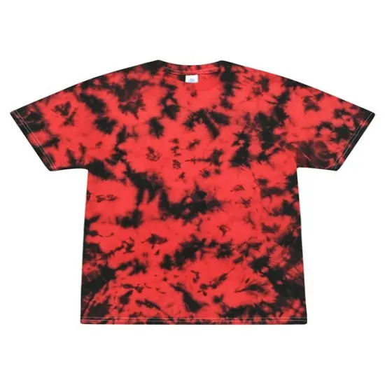 Tie-Dye&reg; Youth Crystal Wash T-Shirt CRYSTAL RED/ BLK {1}