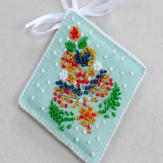 Bead Embroidery Kit Decoration - Christmas mood {4}