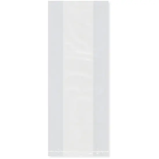 Plymor 4" x 2" x 10" (Pack of 100), 2 Mil Gusseted Plastic Bags {1}