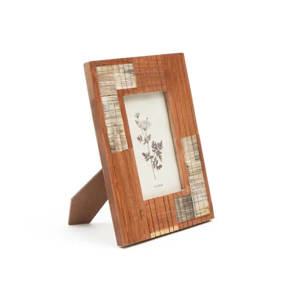 Handcrafted Sheesham Wood Photo Frame {4}