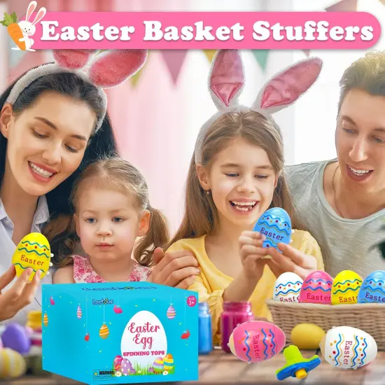 Light up Easter Eggs Hunt Supplies for Kids, 8 Pack Easter Basket Stuffers Fillers for Toddler Boys Girls {5}