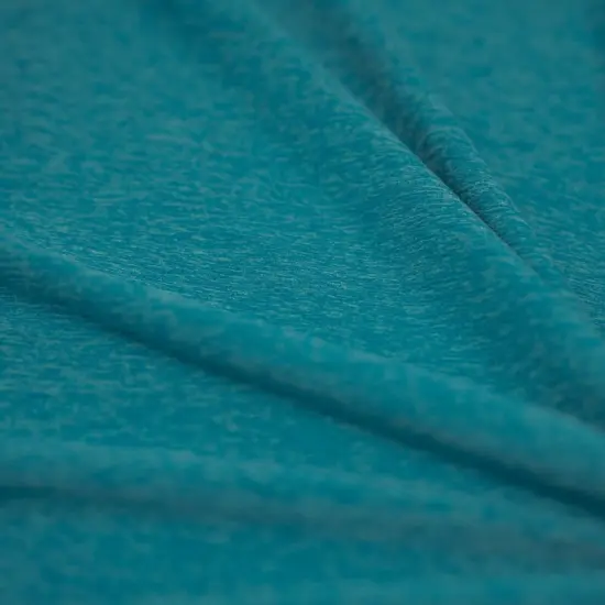 EcoDelish Double Peached Melange Fabric White {5}