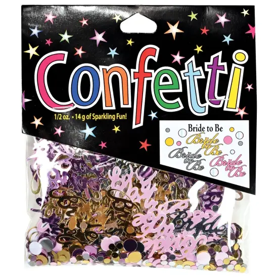 6 Pack Bulk Bride To Be Confetti (0.5 Oz/Pkg) {2}