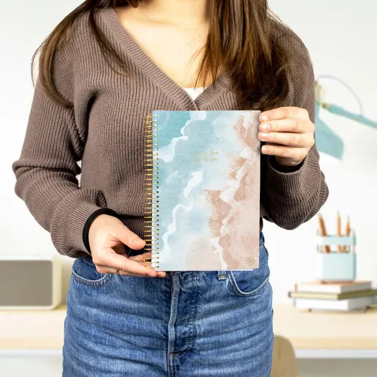 bloom daily planners 2025-26 Academic Planner, Soft Cover, 5.5" x 8.25", Ocean Oasis {2}