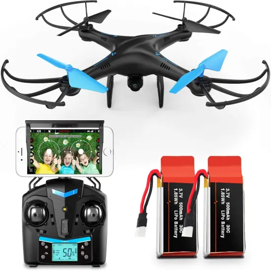 Force1 U45W Blue Jay Drones with Camera for Adults and Kids {1}