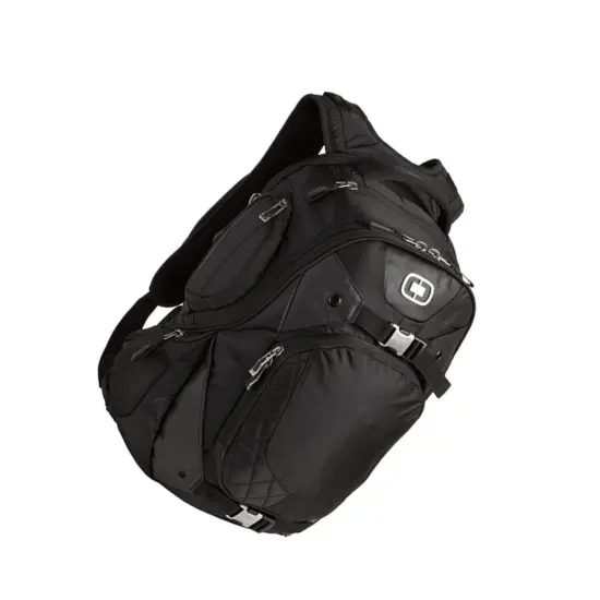 OGIO&reg; Laptop Backpack with Shoulder Straps Black {6}
