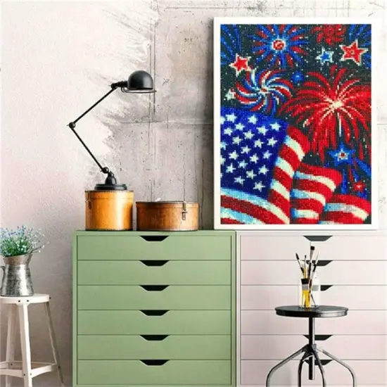 4 Th of July Diamond Painting Kits {3}