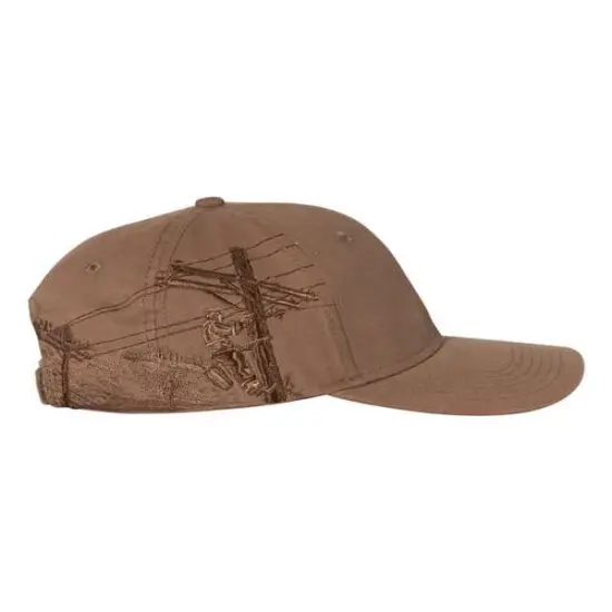 DRI DUCK&reg; Lineman Cap Comfortable Fit Field Khaki {5}