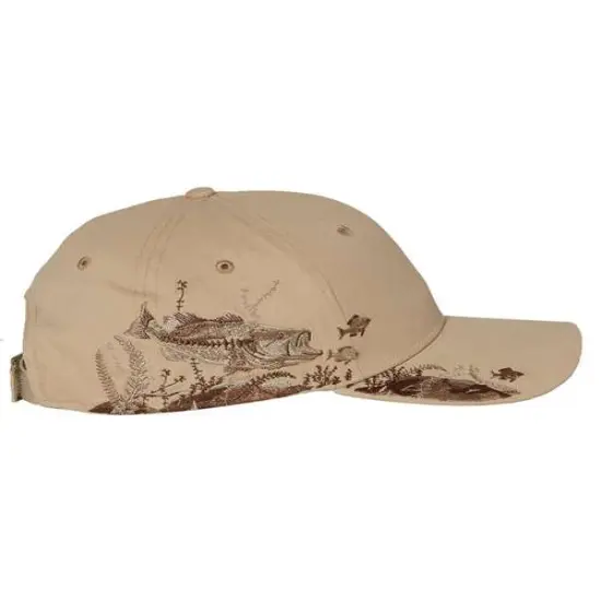 DRI DUCK&reg; Bass Cap Perfect for Fishing Tan {6}