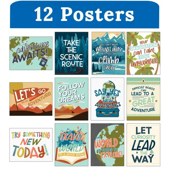 Mini Posters: Let's Explore Poster Set {1}