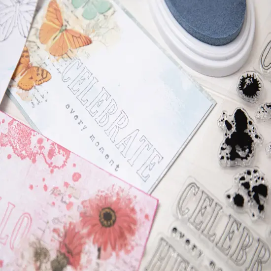 Sizzix Clear Stamps By 49 & Market-13/Pkg {6}