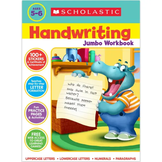 Handwriting Jumbo Workbook {1}