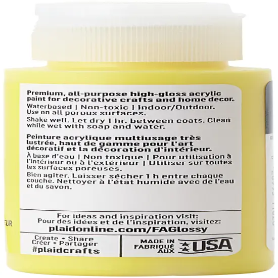 FolkArt Glossy Paint 2oz {1}