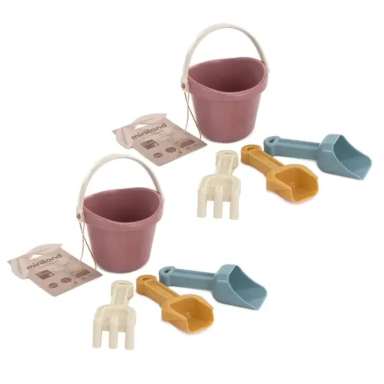 ECO Baby Sand Set, Pastel Colors, 4 Pieces Per Set, 2 Sets {1}