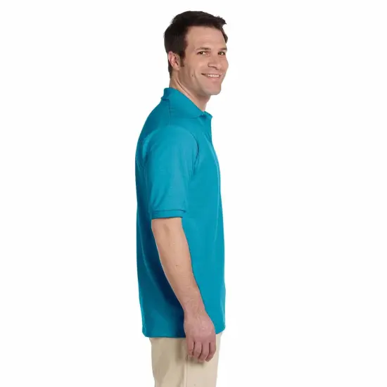 JERZEES&reg; Dri-Power Collared Half Sleeve Polo Royal {6}