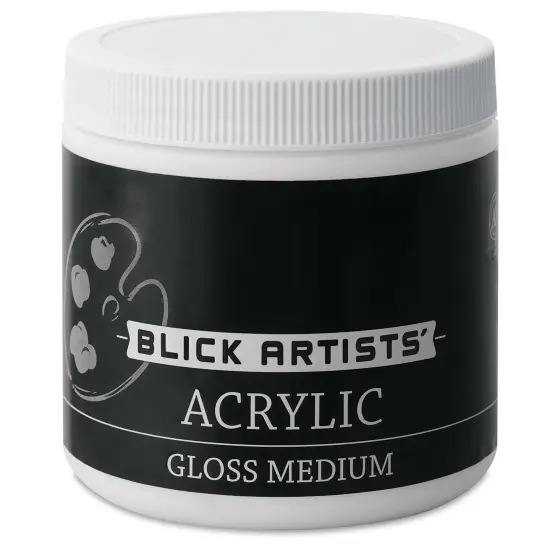 Blick Artists Acrylic Medium - Blick Acrylic Medium, Gloss, 16 oz {1}