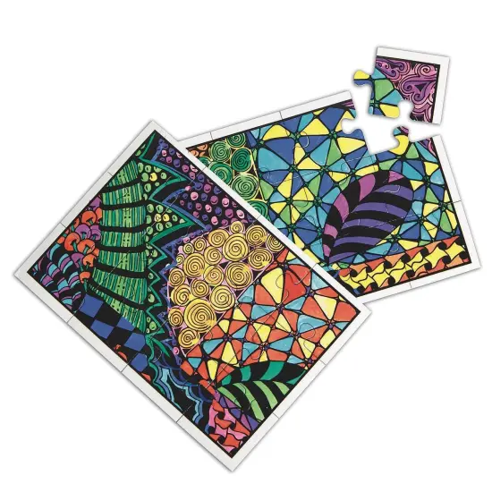 Doodle Puzzle Craft Kit (Pack of 48) {1}