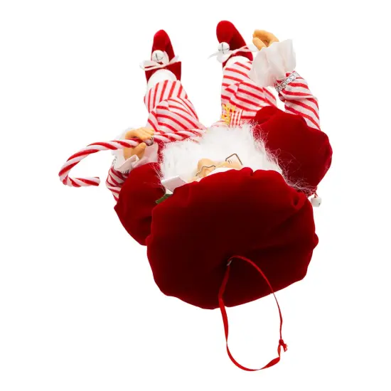 Kurt Adler 17-Inch Kringle Klaus Peppermint Chef Santa {5}