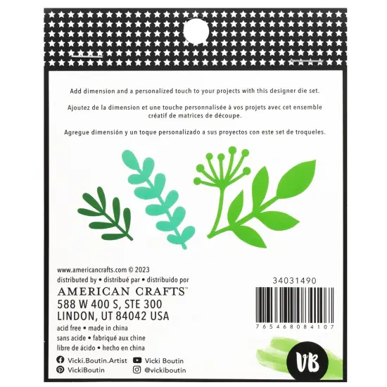 Vicki Boutin Mixed Media Metal Dies-Branches {3}