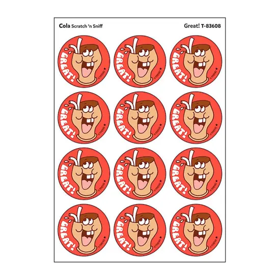 Stickers 24ct Great Cola Scent {1}