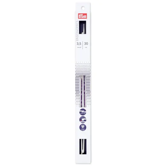 Prym Single Point Knitting Needles 12"-US 4 (3.5 mm) {1}