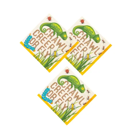 Backyard Adventure Crawl, Creep or Fly Luncheon Napkins - 16 Pc. {3}