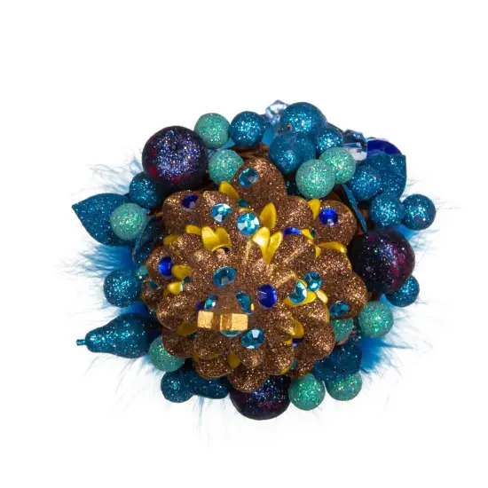 Kurt Adler 18-Inch Hollywood Blue with Tree Nutcracker {5}